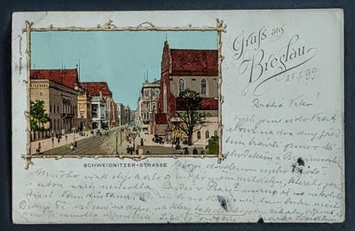 Wrocław - Gruss aus Breslau - 1899 r.