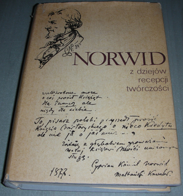 Norwid z dziejów recepcji twórczości Inglot 1983