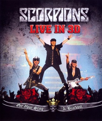 Scorpions Live In 3D płyta Blu-ray