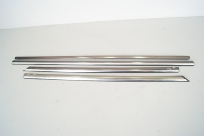 Молдинг уплотнитель комплект хром mercedes cl w215 фото №1