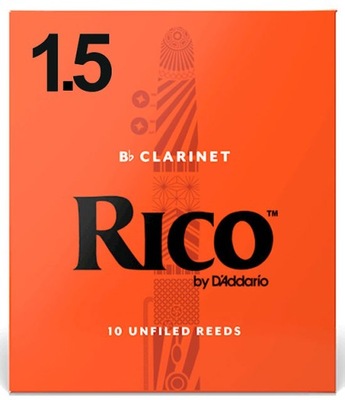 D'Addario RICO stroik do klarnetu Bb 1,5