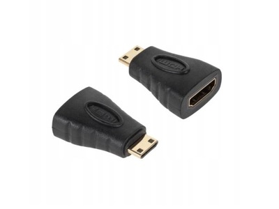 ADAPTER PRZEJŚCIÓWKA HDMI MINI HDMI GOLD 4K