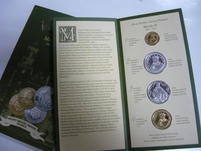 Poczet Królów blister Mieszko II 2007r kolekcja