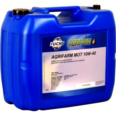 OLEJ FUCHS CARGO 1040MC, AGRIFARM MOT 10W40 20L