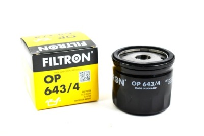FILTRON FILTR OLEJU NISSAN OPEL RENAULT OP643/4