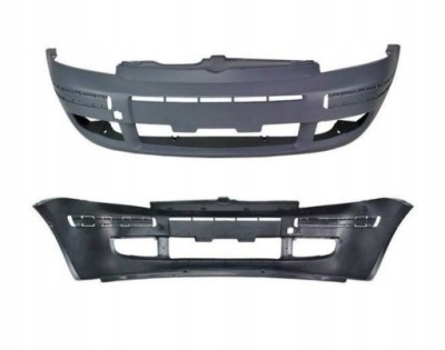 Бампер fiat panda 2003-2012 перед новий do malow фото №1