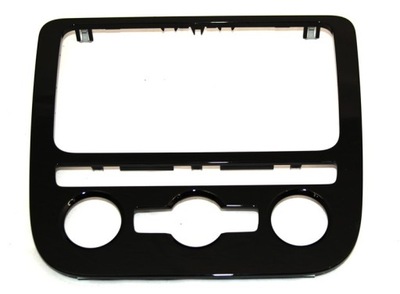 Рамка заслінка радіо кондиціонера vw scirocco eos фото №1