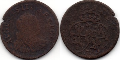 6013. AUGUST III SAS (1733-1763) GROSZ