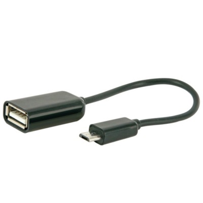 ADAPTER ŁĄCZNIK USB 2.0 OTG Micro-B / USB 2.0 A