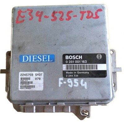 ECU BMW E34 2.5TD 0281001163 2244734