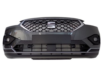Бампер перед решітка радіатора 6pdc lr7h версія pod радар i камера seat tarraco 2019+ фото №1