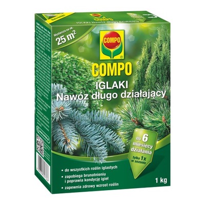 COMPO Nawóz długo działający do iglaków 1kg