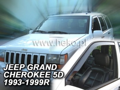 DEFLECTORES VENTANAS JEEP GRAND CHEROKEE ZJ 1993-99 PRZODY  