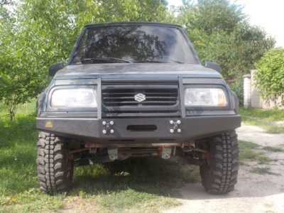Бампер suzuki vitara off-road w запчасти фото №1