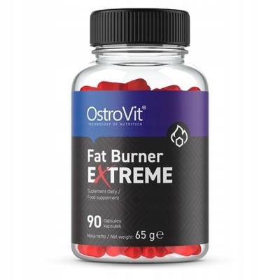 OSTROVIT FAT BURNER EXTREME 90kap SPALACZ REDUKCJA