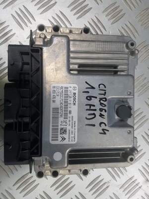 Бортовой компьютер блок управления двигателя citroen оригинальный номер 9805947680 фото №1
