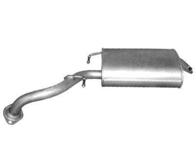 Toyota corolla verso ii 1.6 1.8 бензин гасник кінцевий фото №1