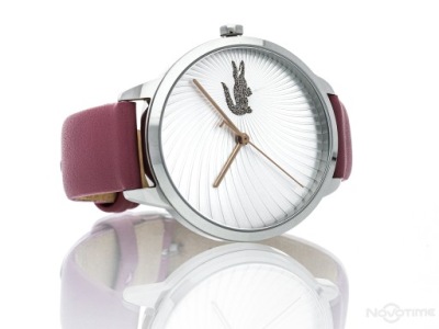 ZEGAREK NARĘCZNY DAMSKI LACOSTE 2001067 GRANATOWY - 11415144348 - oficjalne  archiwum Allegro