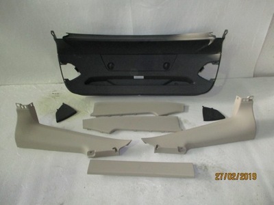 Bmw 3 f34 защита корпус крышки задний задняя бежевая фото №1