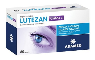 Lutezan Omega-3 60kaps., luteina + zeaksantyna