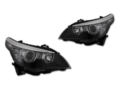 Reflektort фары комплект  l+r кольца angel eyes led тюнинг bmw 5 e60 e61 2003-07 фото №1