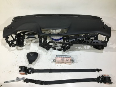 Nissan qashqai 2 ii приборная панель консоль подушка безопасности ремни фото №1