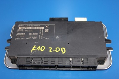 Bmw 5 f10 f11 модуль света блок управления фото №1