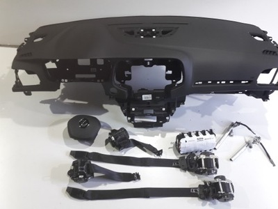 Renault megane 4 iv приборная панель консоль подушка безопасности ремни фото №1