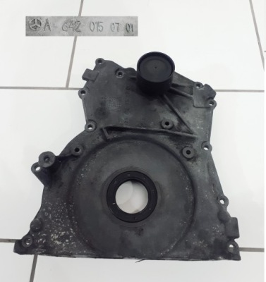Mercedes 3,0 v6 корпус защита распределительного вала a642015070 фото №1