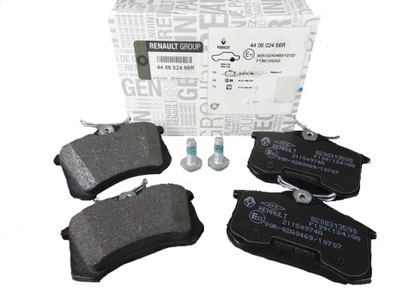 PADS HAMULC. RENAULT MEGANE 02- REAR  