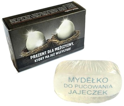 MYDEŁKO do pucowania JAJECZEK prezent dla Niego