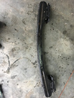 W220 бампер ремень задний балка фото №1