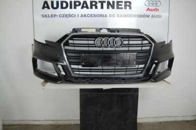 Бампер audi a3 s-line 8v sportback lift 2016-2019 фото №1
