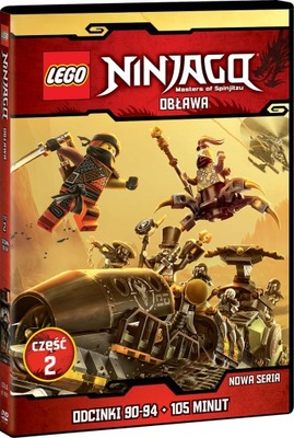 Film Lego Ninjago Obława. Część 2 odcinki 90-94 płyta DVD