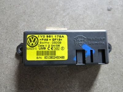 VW NEW BEETLE CABRIOLET MODULE TRAFFIC 1Y0951178A  