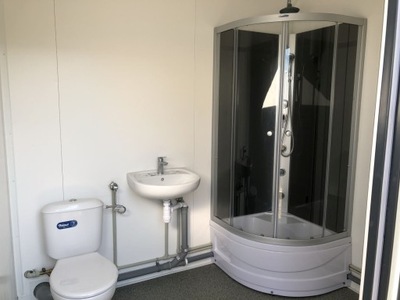 Kontener sanitarny, prysznice wc - Wynajem