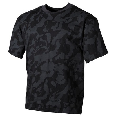 Koszulka t-shirt US wojskowa night- camo