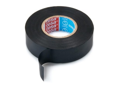Стрічка ізоляційна 20m x 19mm czarna фото №1
