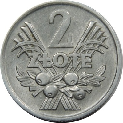 2 ZŁOTE 1973 JAGODY - POLSKA - STAN (2-) - K175