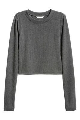 H&M Top w prążki rozm.40,L