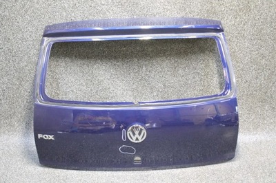 Vw fox 03-11 крышка багажника задняя задняя задняя фото №1