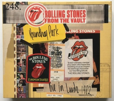 ROLLING STONES Live in Leeds 1982 Płyty 2CD+DVD