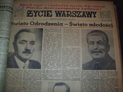 "ŻYCIE WARSZAWY" z III kw 1952 r