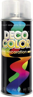 DECO BEZBARWNY POŁ LAKIER SPRAY FARBA LAKIER 400ML