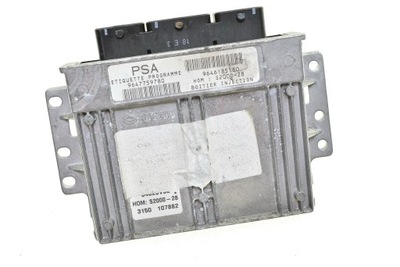 Бортовий комп'ютер peugeot 307 1.4 9647759780 9646185180 фото №1