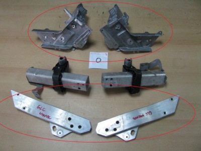 Усилитель панель фары левый правый mercedes glc x253 фото №1