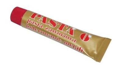 PASTA ZAWOROWA 0 POLEROWANIE METALI ZAWORÓW 60 ml