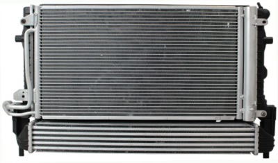 Skoda roomster 06- rapid 12- tdi комплект радиатор фото №1