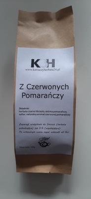 Czarna herbata "Z czerwonych pomarańczy"