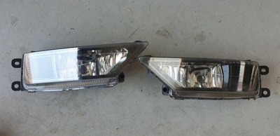 Vw tiguan 2 5na 2015 - противотуманные фары комплект тёмный фото №1